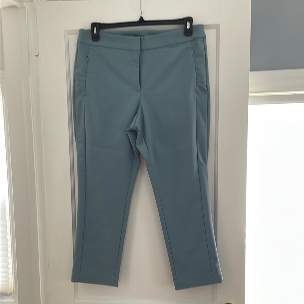 LOFT Sky Blue Cropped Pants NWT
